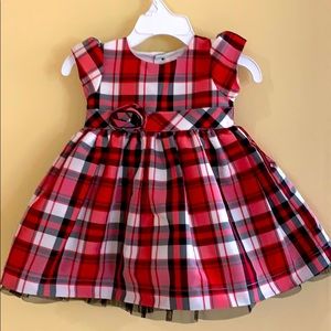 Girls dress w/ bloomers 6M carters